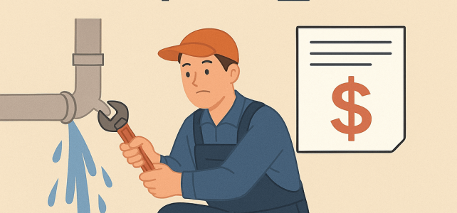 누수 발생 시 수도요금 감면 받는 방법